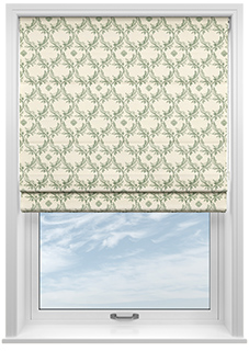 Vine and Bloom, Coriscon - Twist&Fit Roman Blind